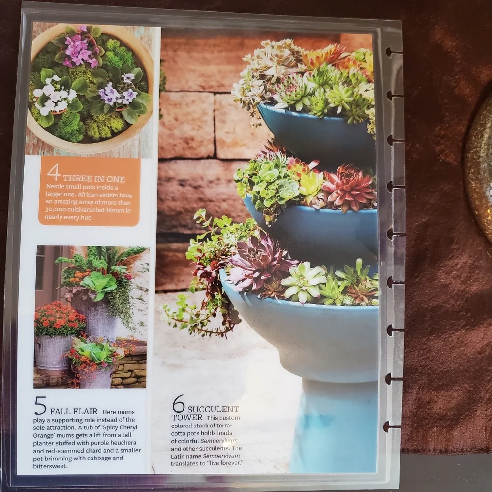 Homemade cover for your Classic size Disc Bound Planner Heather